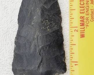 Black Stone Mississippian Knife 3.25", North Central US