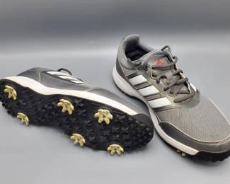 Adidas Golf Shoes, Sz 10-Wide, Like New!