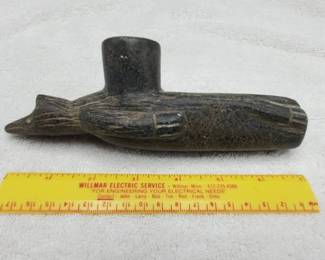 Peace Pipe, Fox - Unknown Origin