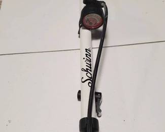 Schwinn Air Pump, has Built-In Needle for Footballs, etc.