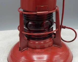 Dietz No. 40 Traffic Gard RR Lantern with Red Lens