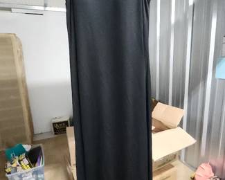 Black Sleeveless Sheath Dress by Barbara Ann Size L