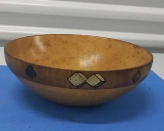 Vintage Munising Wooden Bowl