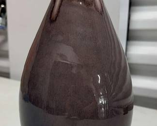 Vintage Handthrown Glazed Pottery Vase