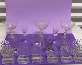 Various Pieces Of Glassware