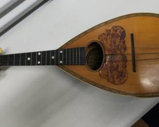 Vintage BowlBack Mandolin with Floral Soundboard Detail