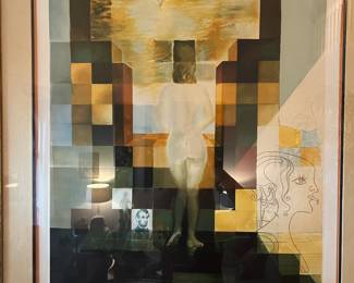 Signed Salvador Dali picture