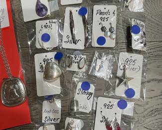 Sterling silver jewelry!