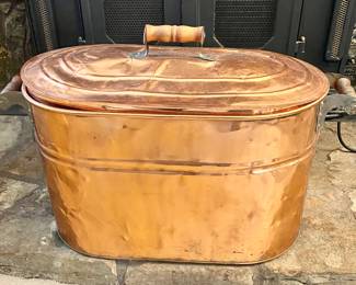 Antique Copper Boiler