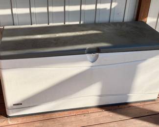 Large Deck storage box made by Lifetime