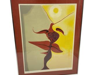 Image À Deux Faces by Man Ray - Pencil Signed Épreuve d'Artist (EA, Artist Proof) Lithograph