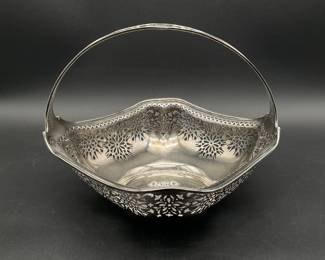 Antique Gorham Sterling Silver Basket