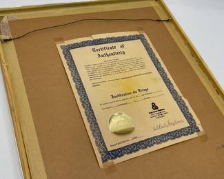 ”La Manuels” by Alexander Calder - Vintage Lithograph with COA