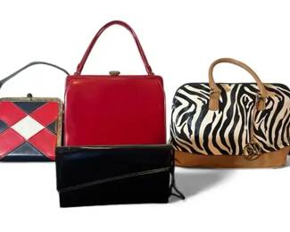 Vintage Handbag Collection4 Unique Styles