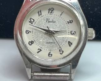 Vintage Nadia Sterling Silver Watch