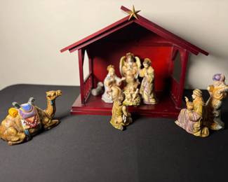 Beautiful Musical Nativity Set