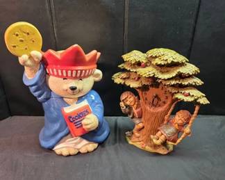 Statue Of Liberty Bear Cookie Jar And