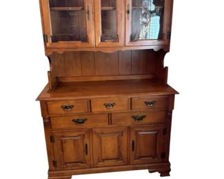 Tell City Young Republic Maple Wood Buffet And Hutch
