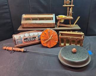 Vintage Rustic Wooden Decor Bundle