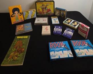 Card Game Night With A Vintage Lunch Box For Storage