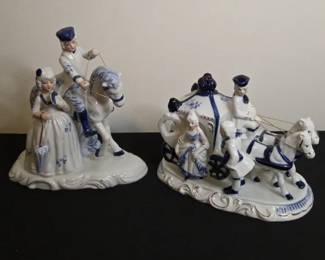 Vintage Deville Colonial Style Japanese People