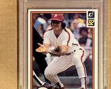 1982 Donruss PETE ROSE #168 PSA 8