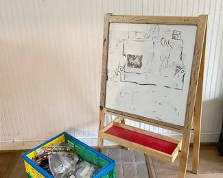 Mystery Legos And Easel