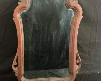 Large Wooden Framed Mirror