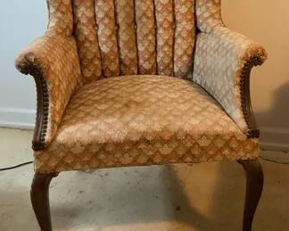 Vintage Channel Back Chair