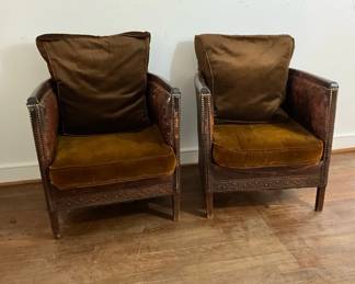 Plush Riveted Chairs