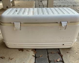 Large White Igloo Cooler
