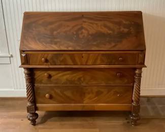 002 Antique Secretary Desk