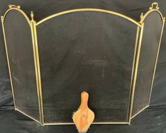 Fireplace Screen And Bellows
