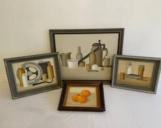 Oil Paintings By M.B Hicks