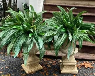 Front Door Urns Ferns