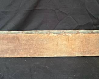 Wooden Sugar Mold Candle Holder