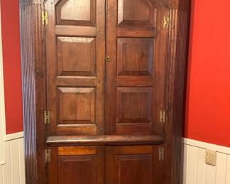 Antique Corner Cabinet