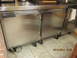 Stainless Steel, Superior Restaurant Equipment, Side by side coolers.