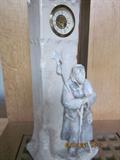 Hungarian Pottery, Clock statue