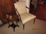 Arm Chair, end table
