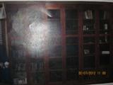 Large wall unit book shelf, pictured, already disassembled, ready to move.