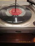 Vintage record player