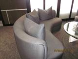 Love seats, matching curved loved seats,