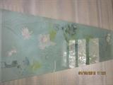 Glass artwork, contemporary artwork, wall sculpture