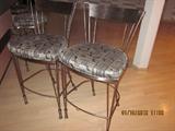 Bar Stools, 8 Matching bar stools.