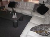 Leather sofa sectional