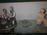 Lladro's, many large sizes and a few small.