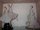 Lladro's, many large sizes and a few small.