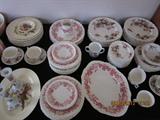 Red Wedgewood pottery, Johnson Brothers (Right)