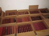 Punch, or the London Charivral, leather bound books, 1841-1953 all volumes, 136 Volumes